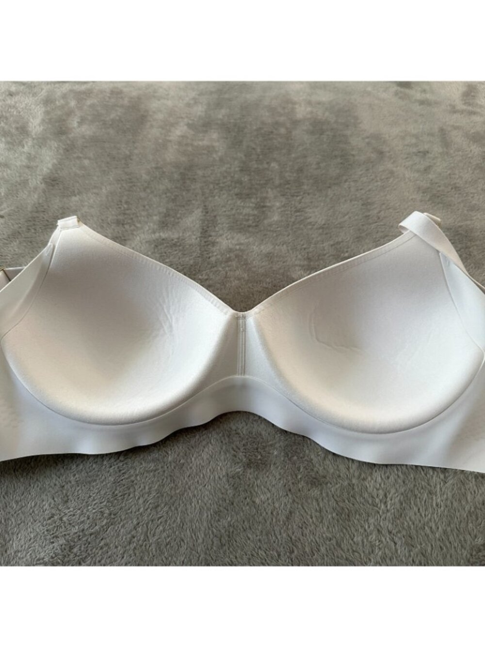 Honeylove Cloud Embrace Wireless Contour Bra 38D White Wire Free - Picture 4 of 7